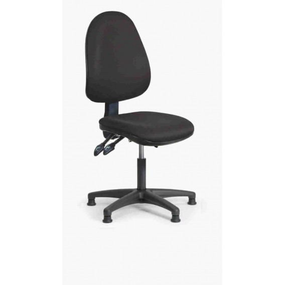 Siège de caisse en tissu vérin bas patins