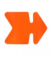 ETIQUETTES FLECHES FLUO EFFACABLES 240x320mm - PAQUET DE 10