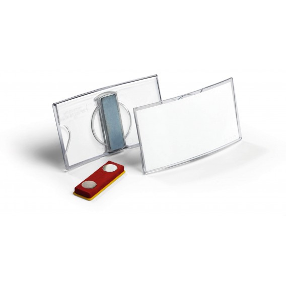 LOT 25 PORTE-BADGE KONVEX 40X75 AVEC AIMANT