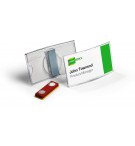 LOT 25 PORTE-BADGE KONVEX 40X75 AVEC AIMANT