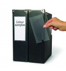 Sachet de 3 porte-étiquette adhésif 75 x 150 mm avec encarts