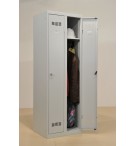 Vestiaire industrie propre 2 colonnes serrure moraillon VINCO VP2M