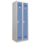 Vestiaire industrie propre 2 colonnes serrure moraillon VINCO VP2M