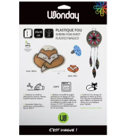 PLASTIQUE FOU - SACHET DE 7 FEUILLES 20X30cm