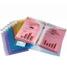 12 pochettes de présentation A4/A3 coloris assortis Tarifold 511009