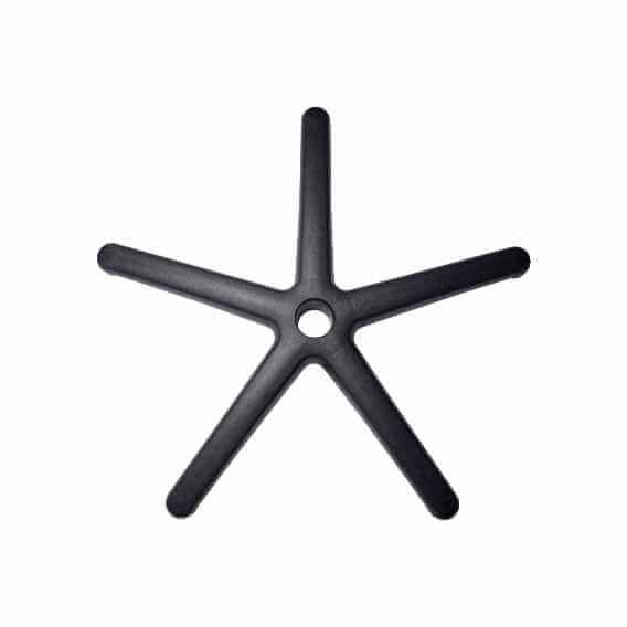 Piètement base 5 branches noir diamètre 600mm