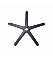 Piètement base 5 branches noir diamètre 600mm
