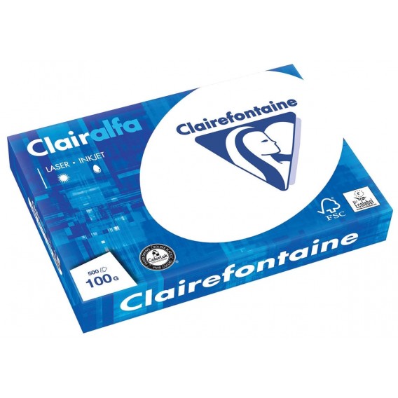 Ramette de 500 feuilles A3 blanc 100g  CLAIRALFA 1951C