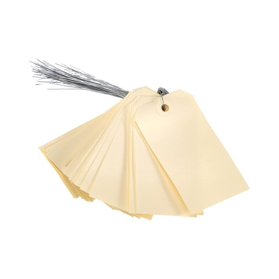 Boîte de 1000 étiquettes américaines 100x51 mm, avec fil de fer