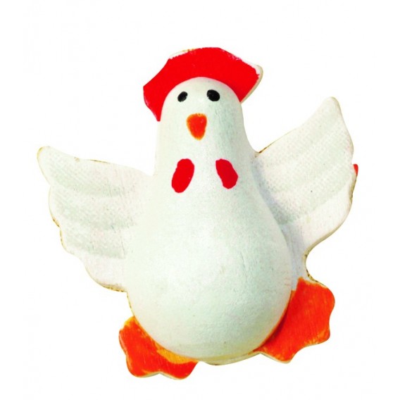 POULES 28 MM LOT DE 6