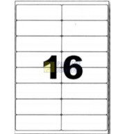 ETIQ LASER BLANCHE 99.1X34 / BOITE 1600 / 2007