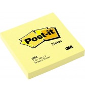 12 blocs de Notes Post-it® jaune canari 76 x 76 mm 100 feuilles/bloc