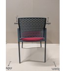 TABOURET HT 74.5 CM GAMME AFRICA COLORIS NOIR