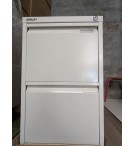 CAISSON 2 TIROIRS BLANC