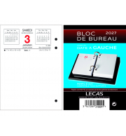 BLOC EPHEMERIDE DATE A GAUCHE 2027