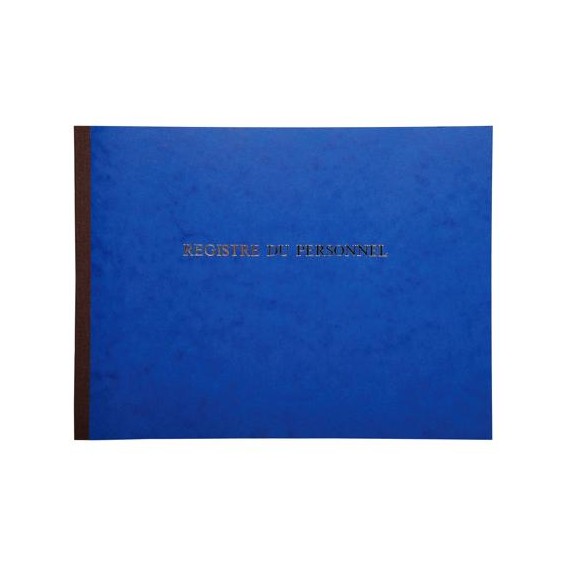 REGISTRE DU PERSONNEL 52P 24X32cm