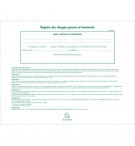 REGISTRE DES DANGERS GRAVES ET IMMINENTS 20P 24X32cm