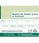 REGISTRE DES DANGERS GRAVES ET IMMINENTS 20P 24X32cm
