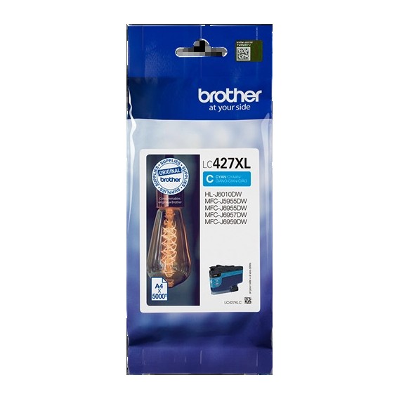 BROTHER CARTOUCHE JET D'ENCRE LC427XL CYAN
