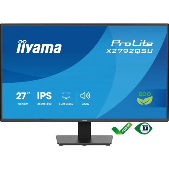 Écran PC IIYAMA ProLite X2792QSU-B1 27" QHD IPS