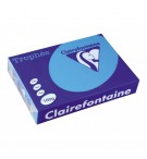 250 feuilles papier A4 bleu turquoise 160g Clairefontaine 1022C