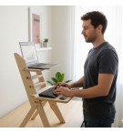 BUREAU ASSIS-DEBOUT en bois bois : utilisation
