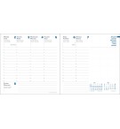AGENDA QUO VADIS SEMAINIER EQUOLOGY EXECUTIF 16X16cm RECYCLE