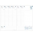 Agenda semainier 2026 Quo Vadis Equology Ministre Multi 16x24 noir