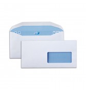 1000 enveloppes mécanisables C6/C5 114x229 mm fenêtre 45x100 GPV 2531