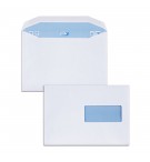 500 enveloppes mécanisables blanches C5 fenêtre 45x100 GPV 3104