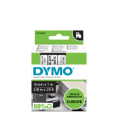 Ruban titreuse Dymo 40913 D1 Ruban 9 mm x 7 m noir sur blanc