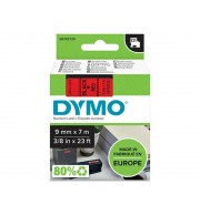 RUBAN TITREUSE DYMO 9mm NOIR/ROUGE/382625
