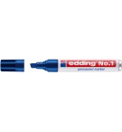 EDDING MARQUEUR PERMANENT N°1 BLEU - Vue 1