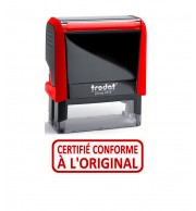 TAMPON PRINTY 4912 CERTIFIE CONFORME A L'ORIGINAL