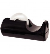 Dévidoir de bureau lourd noir pour adhésif 19 mm x 33 m