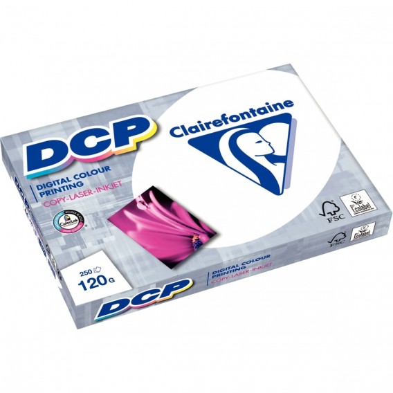 Ramette 250 feuilles papier DCP A3 ultra blanc 120g Clairefontaine 1845C