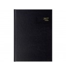 Agenda 2027 Brepols Bremax 1 jour par page 21 x 29 cm noir - Vue 1
