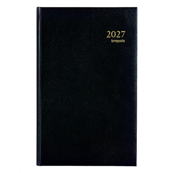 Agenda journalier 2027 Brepols Saturnus Lima 1 jour 21 x 13,5 cm 