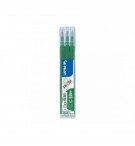 Lot de 3 recharges vert FriXion pointe moyenne 0,7mm Pilot - Vue 1