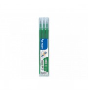 3 RECHARGES PILOT FRIXION VERTES