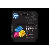HP CARTOUCHE JET D'ENCRE 302/304 XL COULEUR / B7RT8AE
