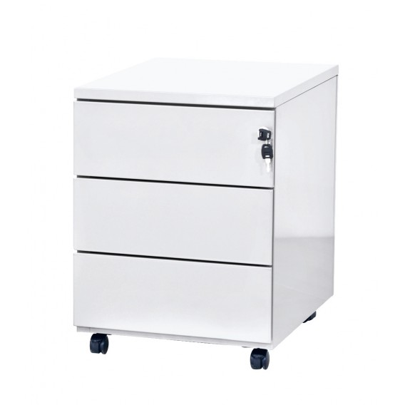 CAISSON MOBILE H.567xL.418xP.541mm 3 TIROIRS