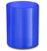 BUR900B-pot-a-crayons-plastique-bleu