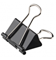 PINCES DOUBLE CLIP 25mm - BOITE DE 12