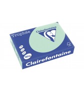 Ramette 250 feuilles papier A4 160g vert Clairefontaine Trophée 2635C