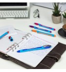 Stylo bille Slider Memo XB bleu pointe large 1.4mm Schneider - Vue 3