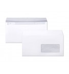 250 enveloppes DL 110 x 220 mm à fenêtre 45x100mm 90g 1603C - Vue 2
