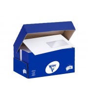 250 ENVELOPPES DL 110X220 90G FENETRE 45 / 1603C