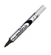 MARQUEUR EFFACABLE A SEC PENTEL MAXIFLO NOIR MOYEN MODELE