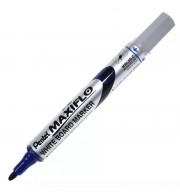 MARQUEUR EFFACABLE A SEC PENTEL MAXIFLO BLEU MOYEN MODELE